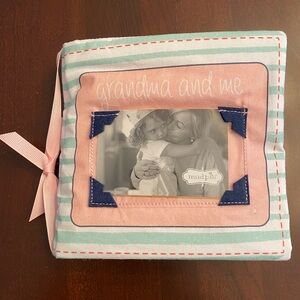 Mud Pie “grandma and me” baby crinkle book where